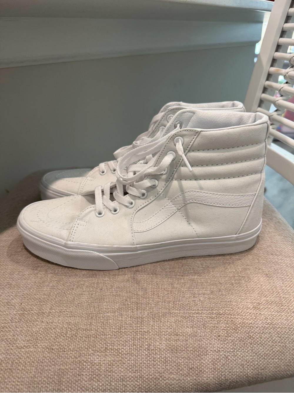 Vans Women's Classic Sk8-Hi Sneakers - White